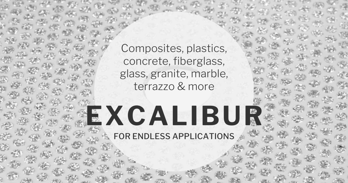 dpcanada54's tweet photo. The Excalibur is the "swiss-army knife" of #diamondtools. Used on everything from #plastics to #composites, #stone, and #concrete, it's the perfect tool to always have in your arsenal. There is something to be said for a tool that has been in our lineup for 3 decades 😮 https://t.co/XyLyfrP8Ul