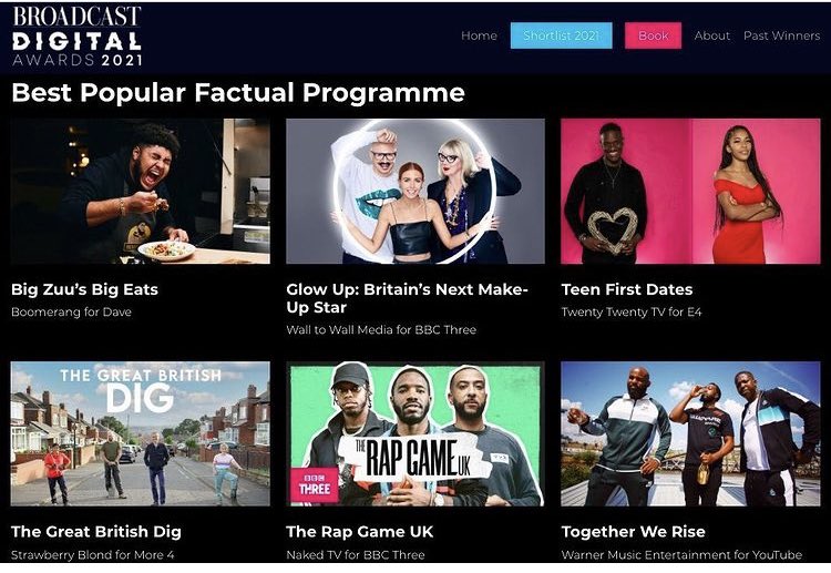 strawblondtv's tweet photo. Our @thegreatbritdig has been nominated for Best Popular Factual Programme at the 2021 @BroadcastDigi Awards. Which is nice isn’t it? Congrats to our fellow nominees! @BoomerangtvC @W2W_media @Twenty_TwentyUK @nkd_tv @WarnerMusicUK https://t.co/XsRskYux2K