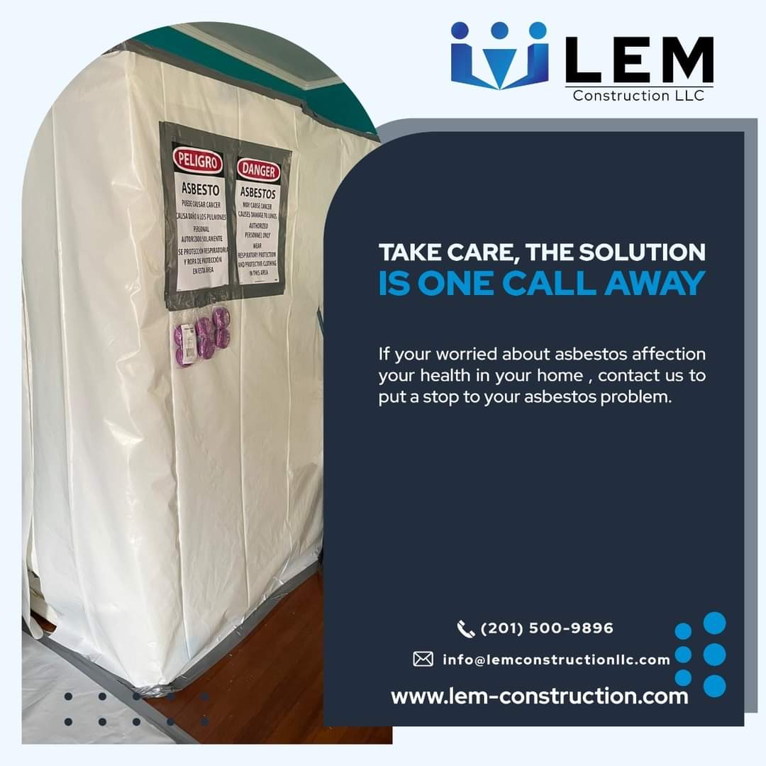 lemconstruction's tweet image. ¡Call now!

Contact: 201-500-9896
.
.
.
#costruction #constructionsites
#mold #removemold
#asbesto #asbestosremoval
#asbestosabatement
#moldavite #newjersey #newjerseywoodworking