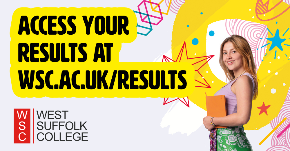 WestSuffolk's tweet image. If you're a student, access your 2020/21 results through the College results portal. Level 3 students can view grades from 8:30am on Tue 10 Aug. All other results will be available to view from 8:30am on Thu 12 Aug.

🔖 Access your grades 👇
wsc.ac.uk/results

Good luck 🍀