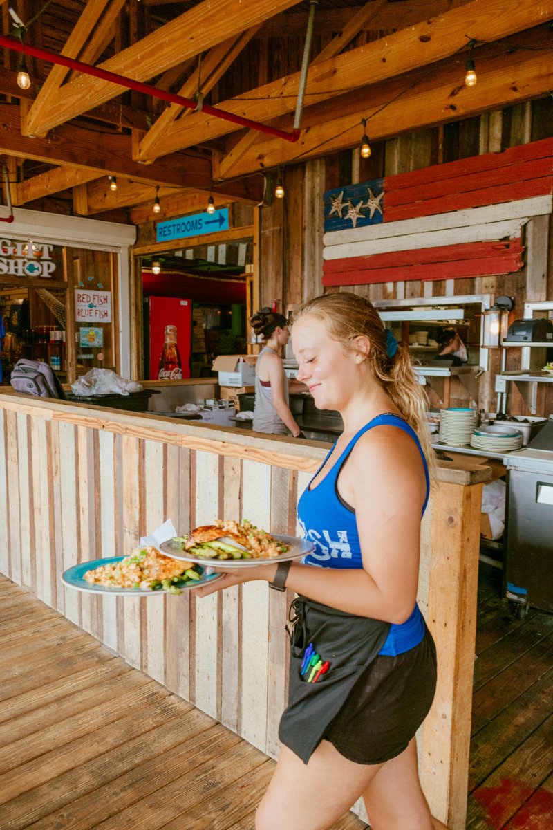 We are serving up fresh, coastal, southern cuisine here at Red Fish Blue Fish. Check out the menu we linked in our bio!
