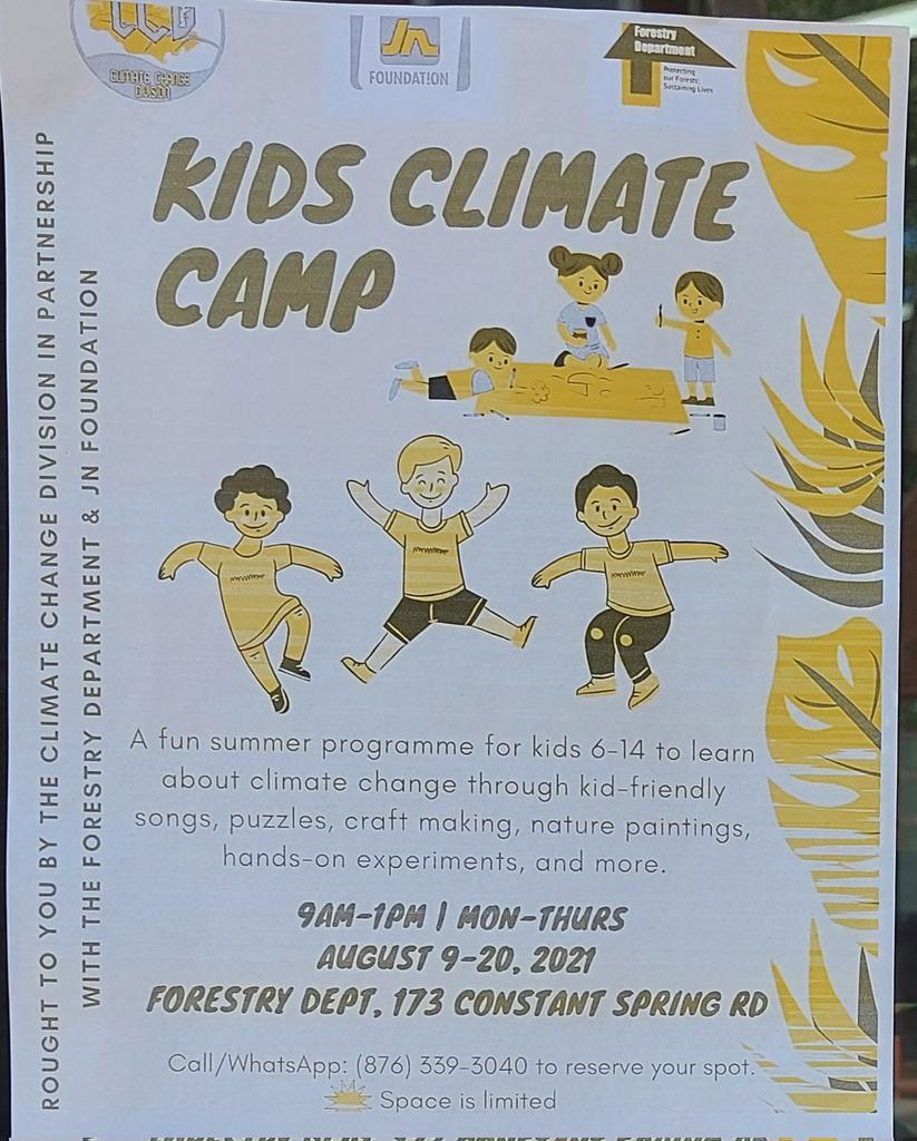 Starting my Monday morning in the hands of the next generation. Thank you <a href="/JNFoundation/">JNFoundation</a> &amp; <a href="/Wisynco/">Wisynco Group</a> <a href="/ForestryDeptJa/">Forestry Department</a> for the partnership. <a href="/CcdJamaica/">CCD Jamaica</a> <a href="/MHureccjm/">Ministry of HURECC</a> @megjc_jm appreciate you.