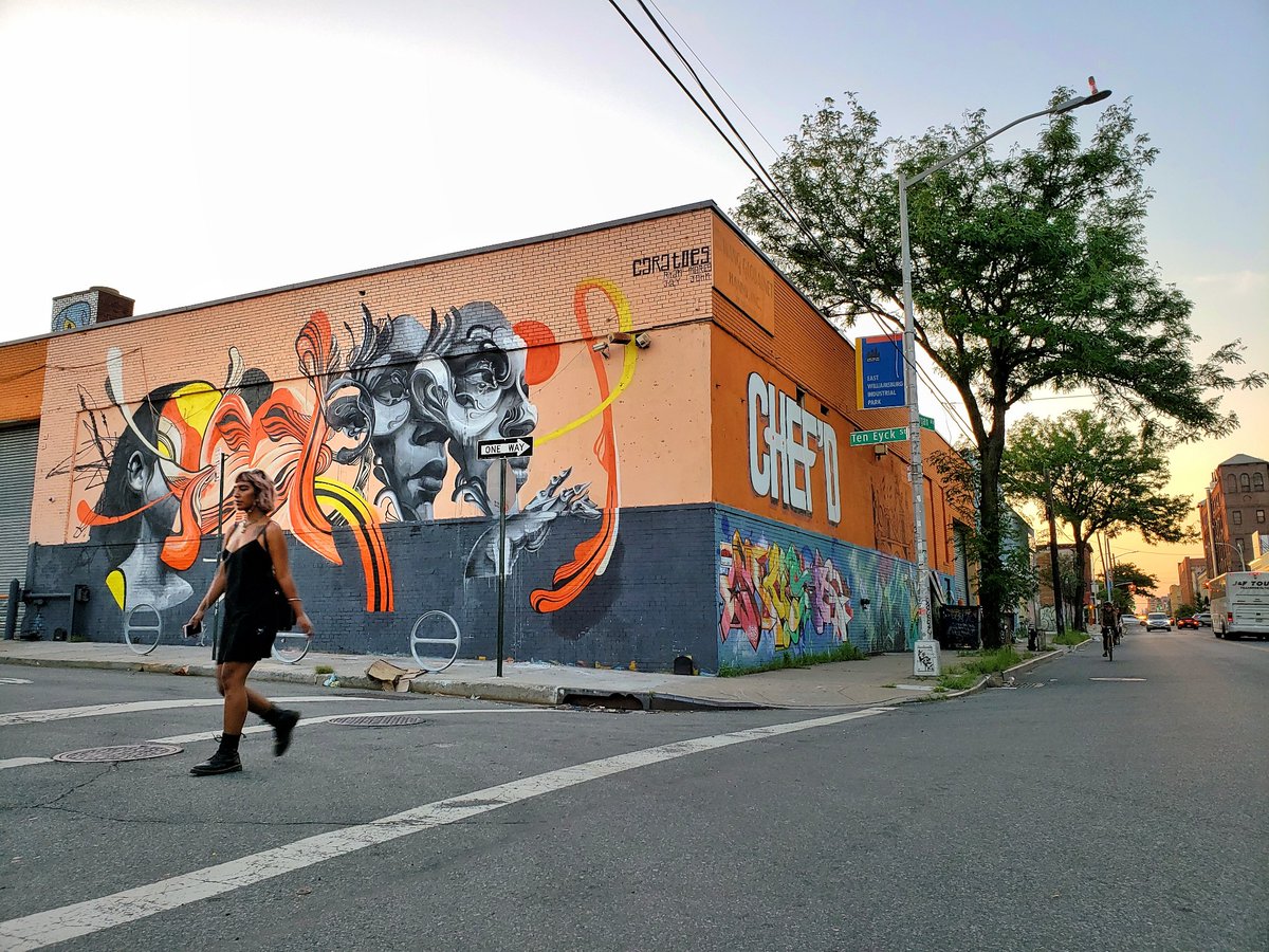 HyderMahmood's tweet photo. The mighty Caratoes in East Williamsburg, Brooklyn.
#StreetArt #Caratoes https://t.co/uW3jA4WEfw