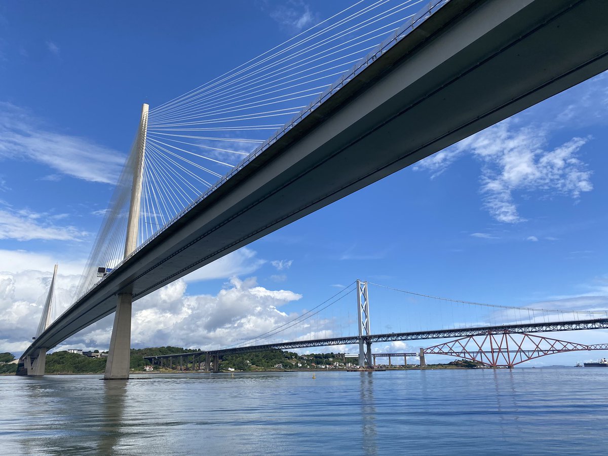 Love my hometown. Read all about it here loveexploring.com/news/amp/11018…. Just been back out on the brilliant  <a href="/Maidoftheforth/">Maid of the Forth</a> - reminded me what a glorious setting SQ has. Slainte! 🏴󠁧󠁢󠁳󠁣󠁴󠁿