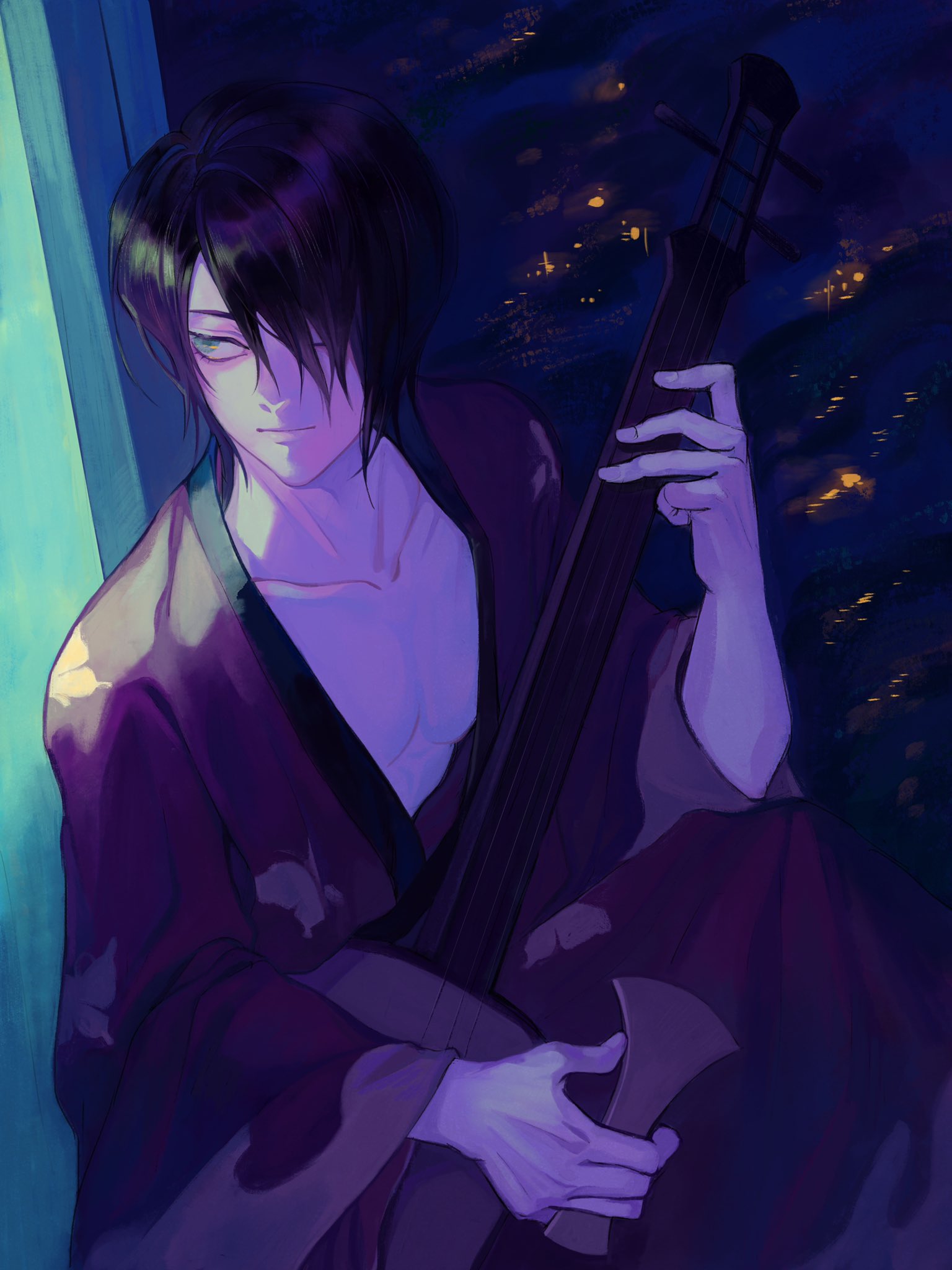啾啾啾山 原稿中 高杉晋助誕生祭21 万家灯火https T Co C2y7xzf40r Twitter