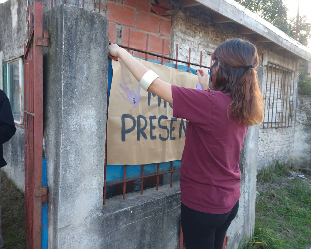 generospmesco's tweet photo. ✌️ Seguimos militando por la justicia social y por #LaVidaQueQueremos como ella lo haría. 

#NiUnaMenos
#MicaPresente

@jppmescobar https://t.co/64SrVnAPlp
