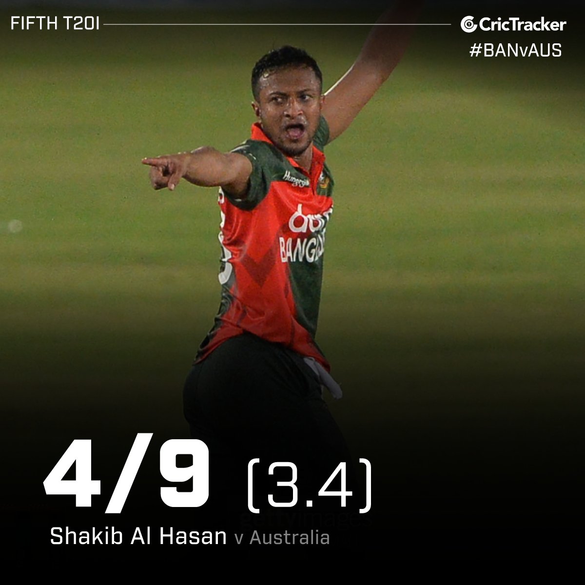 HassanAhmadBut2's tweet photo. Shakib Al Hasan pulls off a match-winning bowling performance against the Aussies.

#BANvAUS #ShakibAlHasan #Cricket #CricTracker https://t.co/oDA8bmCIea https://t.co/knuJcMeaOT