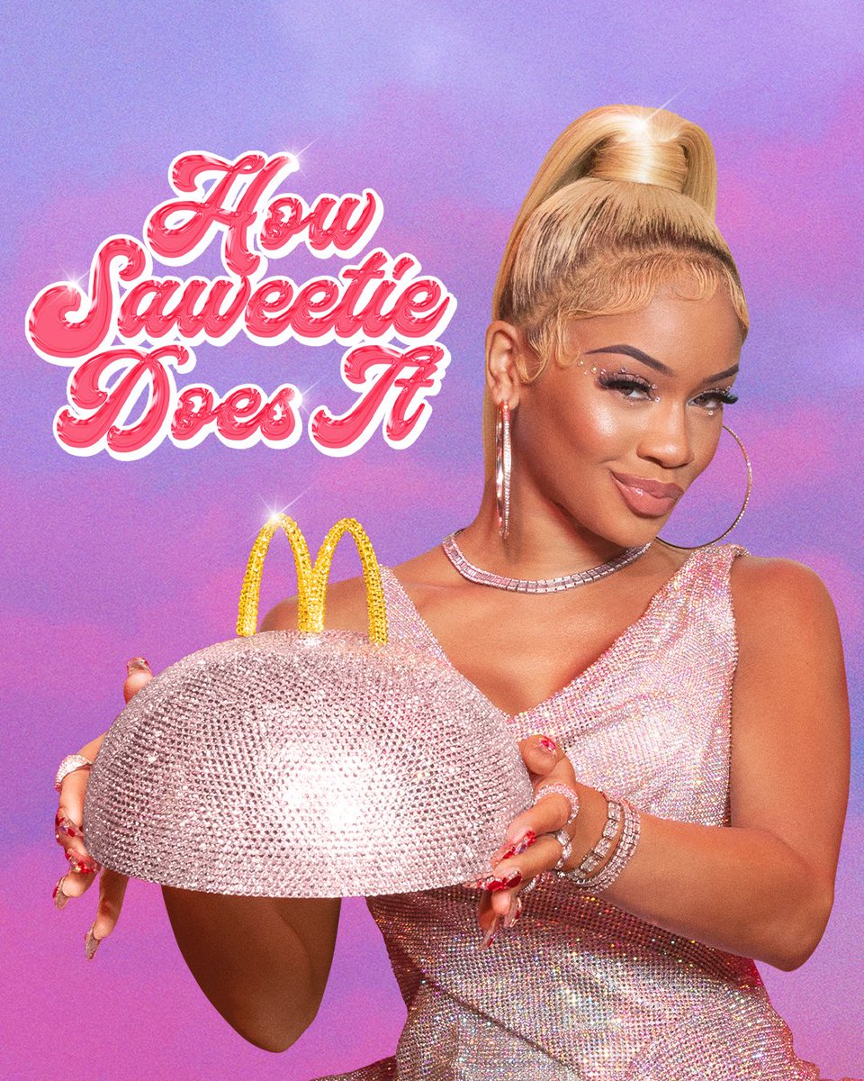 McDonald's on Twitter: "let's start a thread of ways to eat the Saweetie  Meal https://t.co/rBHQ48Gk1s" / Twitter