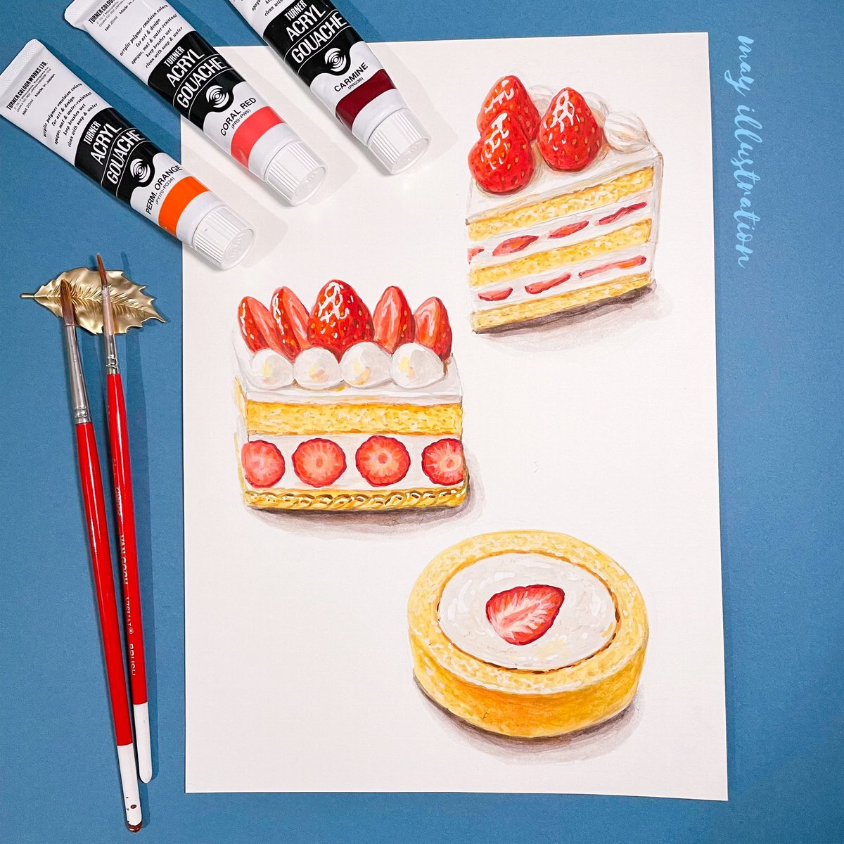 May 食べ物イラスト May Illust5 Twitter