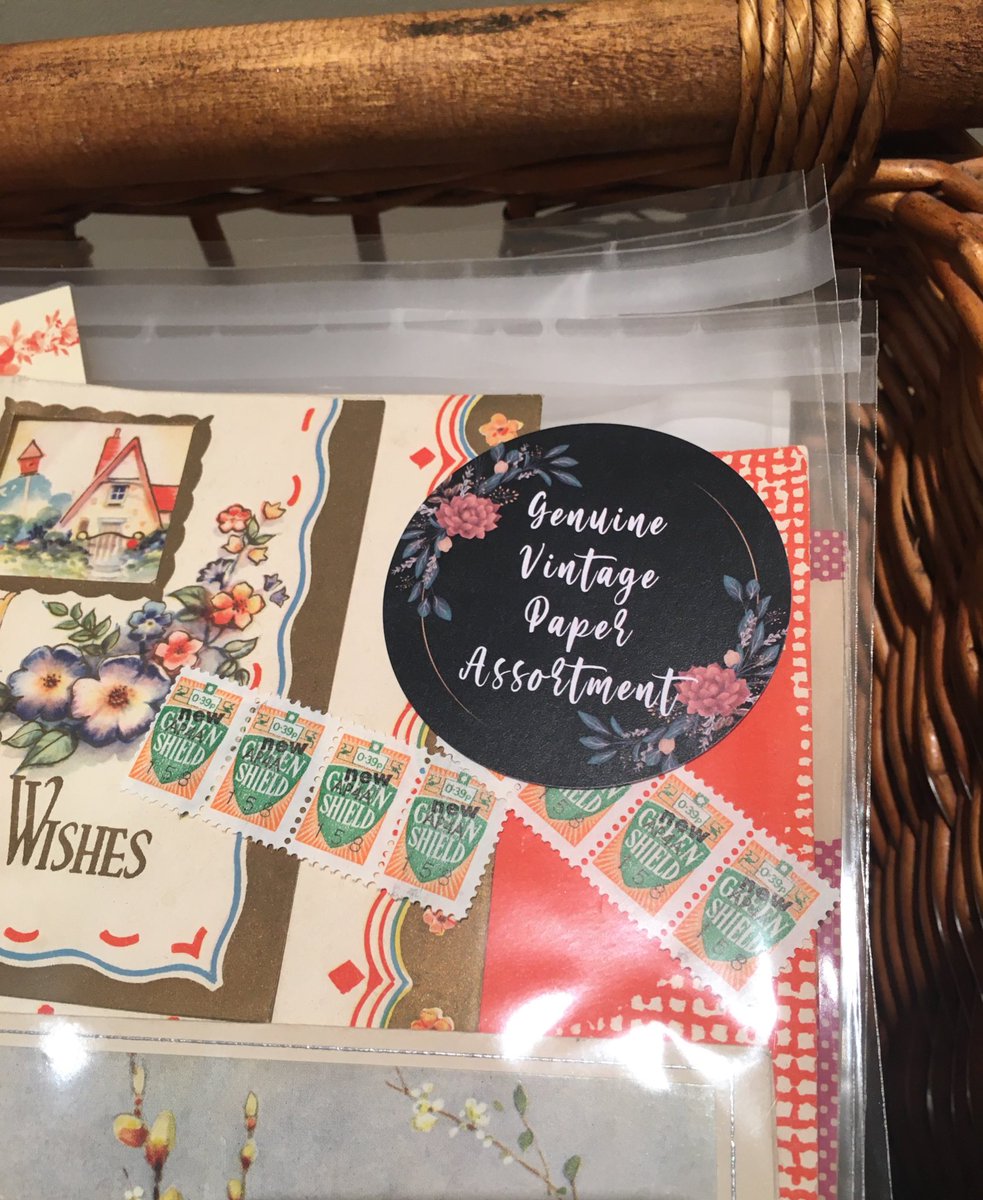 Started sorting lots of genuine vintage papers into themed bundles for sale. Ideal for craft, scrapbooking, steampunk accessorising.. look out for a link to buy soon! #VintageCraftSupplies #