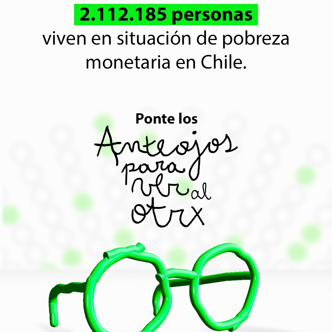 Durante este #MesdelaSolidaridad se estará redactando nuestra nueva Constitución. Con tu ayuda muy pronto lograremos incluir en ella los derechos de los más excluidos de nuestro país. Busca el filtro de los lentes en Instagram y etiqueta a tu constituyente
#anteojosparaveralotrx