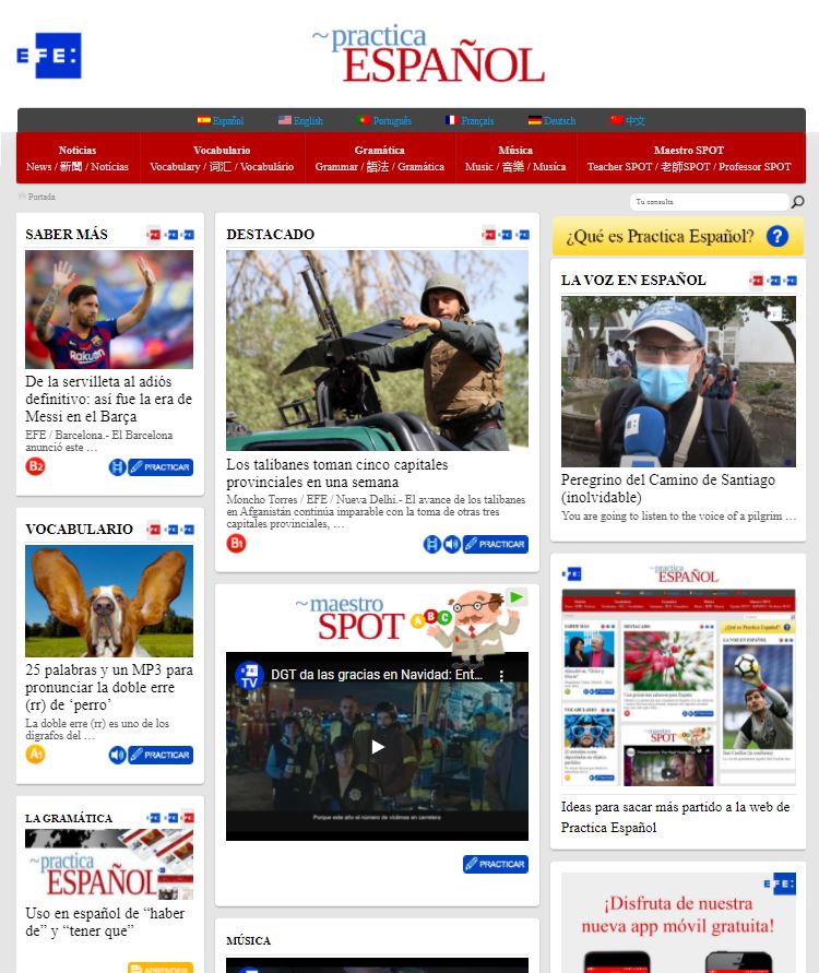 practicaespanol's tweet image. Good afternoon, world! How are you?

Practice and improve your #Spanish with these news articles.

practicaespanol.com

#PracticaEspañol #ELE #LearnSpanish