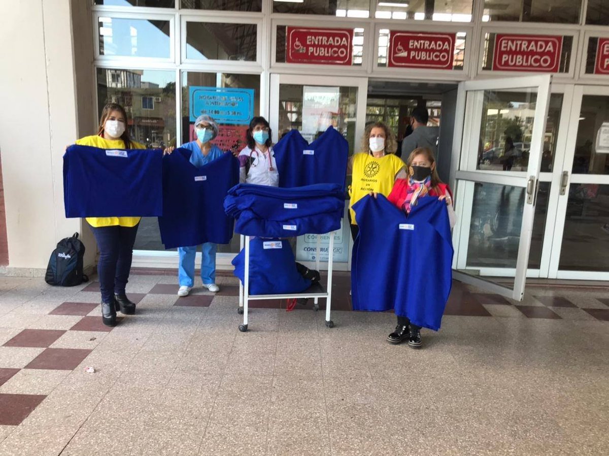 Distrito4845RI's tweet image. Entrega de mantas y ponchos al servicio de oncología del servicio de Hematooncologia del Hospital Pediátrico para niños de 10 meses hasta los 16 años por el Rotary Club Río Paraná Corrientes.

#SomosRotary
#GentedeAcción
#Distrito4845
#ServirParaCambiarVidas