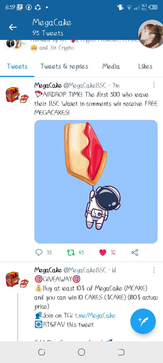 neriajoy5's tweet photo. @Bandit_promos @MegaCakeBSC done https://t.co/1R37m2IoZg