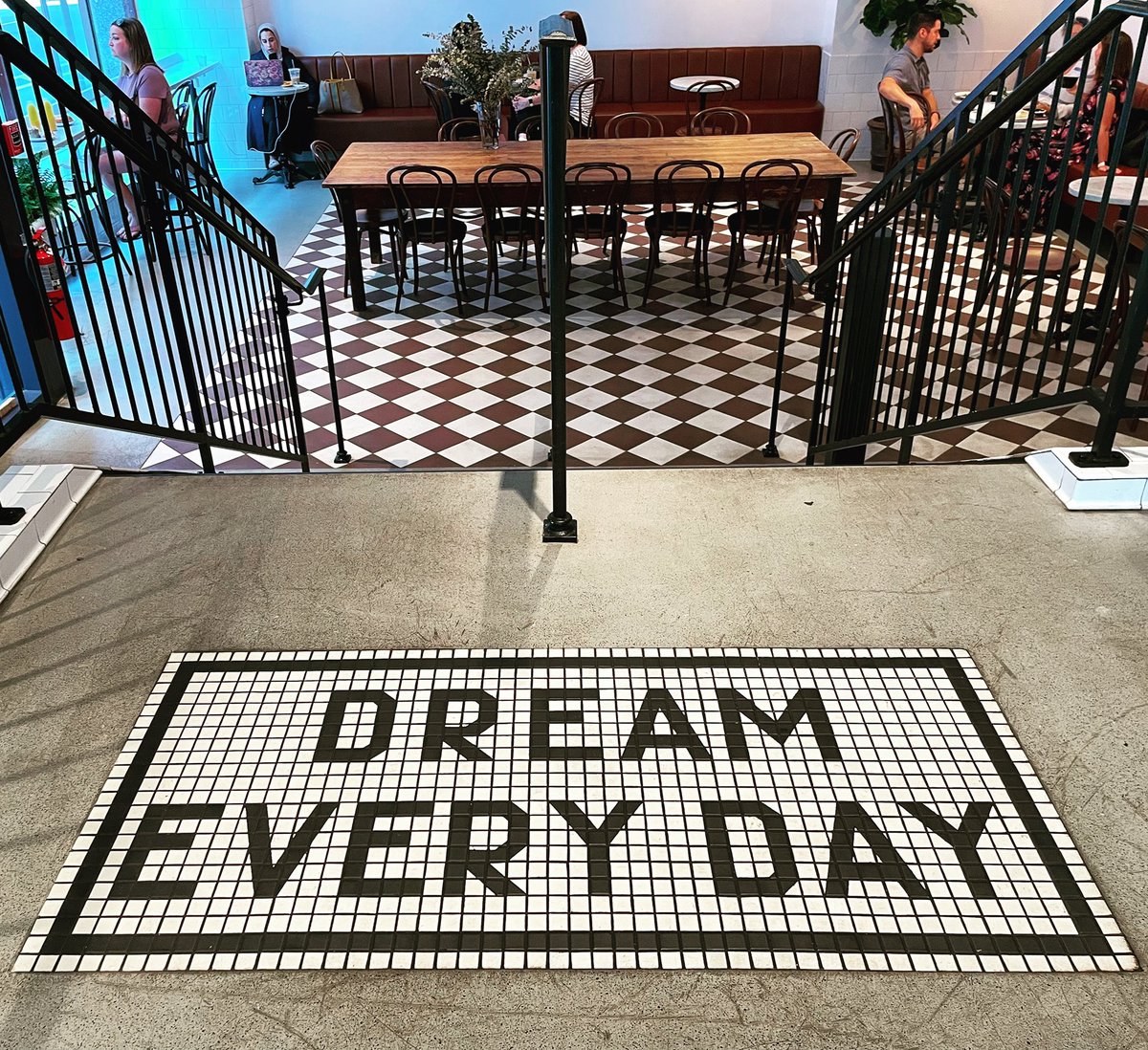 #MondayMotivation spotted at Tatte in Downtown Boston ❤️