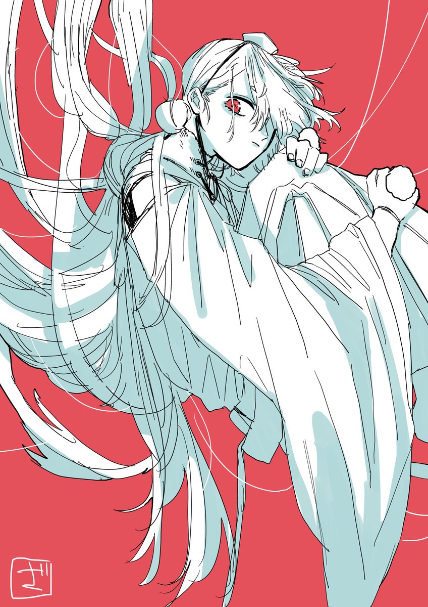 刀剣乱舞 今剣 雑穀米のイラスト