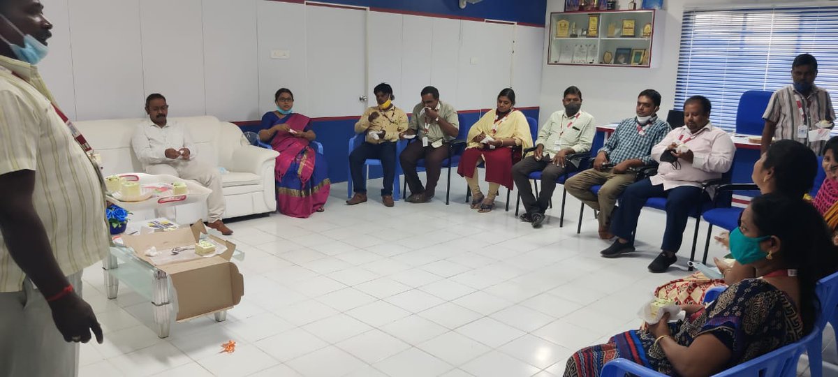 vmcpt's tweet photo. Vinayaka Mission's College of Physiotherapy, Salem  Organized Celebration Program  on 08.08.21 to Celebrate Our Hon’ble Pro Chancellor  Birthday and cakes were distributed on 09.08.21 to all the teaching &amp; non-teaching faculties to celebrate the event. 
#vmcpt
#physio https://t.co/QkMCv0emxf