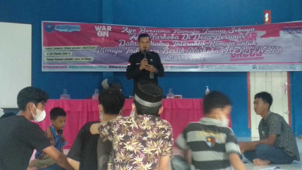 bnnk_4lawang's tweet photo. Dialog Interaktif Remaja pertemuan Keempat di desa Mekarti Jaya
#warondrugs
#HANI2021 #indonesiabersinar #bersihnarkoba #bersihcovid19 #bnnkempatlawang #bnnpsumsel #bnnri https://t.co/0UxtDLvdGe