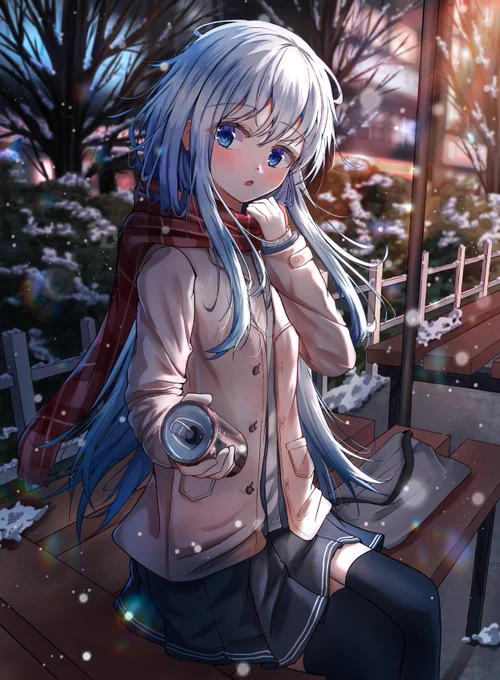 I drew Hibiki in the snow! Hope you like it~

#響 #艦これ  #艦隊これくしょん  #Illustrations #illustration 