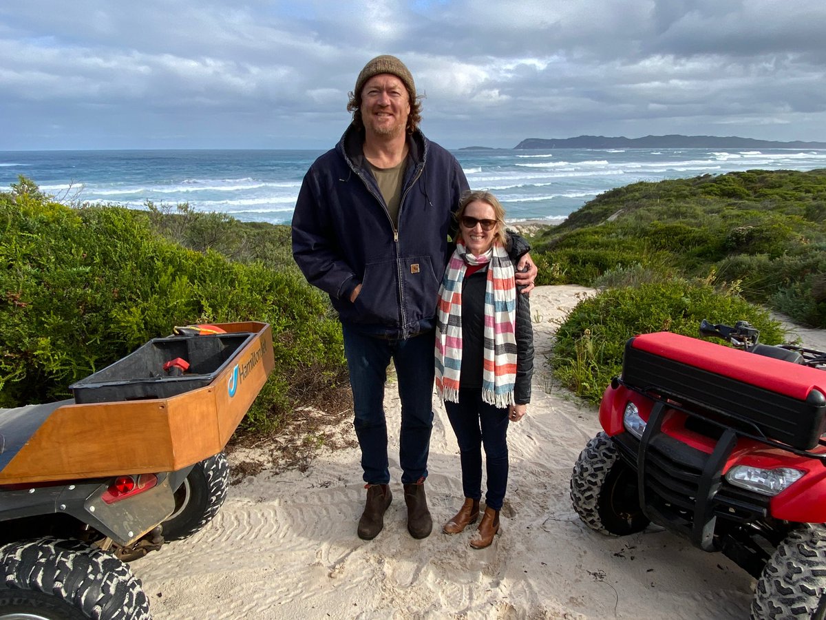 On location filming with Luc in Denmark. For the record, I am not short!  #AustralianStory