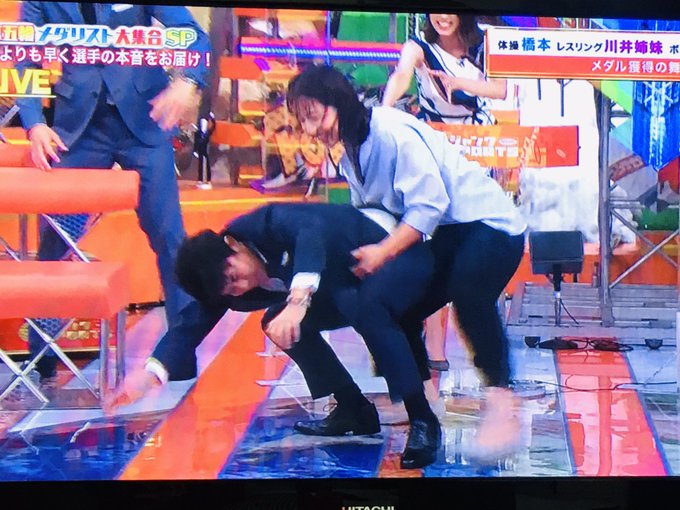 ジャンクsports 浜口京子 熱が入り過ぎて浜田に本気の寝技掛けてしまう 放送事故だこれ 生放送を忘れてる まとめダネ ジャンクsports 浜口京子 熱が入り過ぎて浜田に本気の寝技掛けてしまう 放送事故だこれ 生放送を忘れてる まとめダネ