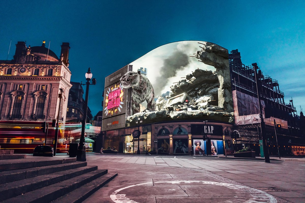 Leading DOOH operator Ocean Outdoor is to bring anamorphic, or forced perspective, ads to large format LED screens in the UK, Netherlands and Nordic countries, with the launch of proprietary DeepScreen "3D" templates. bit.ly/3xBEzJk #AVTweeps <a href="/OceanOutdoorUK/">Ocean Outdoor UK</a>