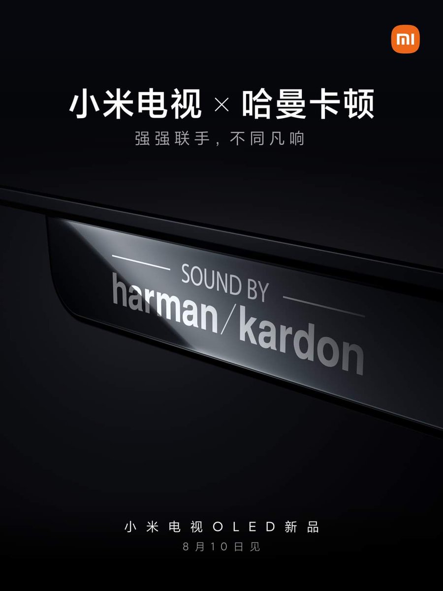 Liptonfindx's tweet photo. New Xiaomi OLED Smart TVs
Sound By Harman Kardon
#Xiaomi #MiOLED #SmartTV
#MiSmartTV https://t.co/xNF7WmnpVV