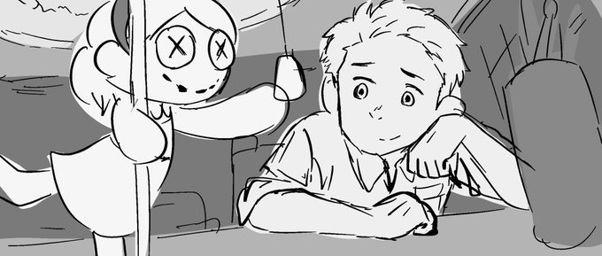 制作中アニメのストーリーボード🏃 