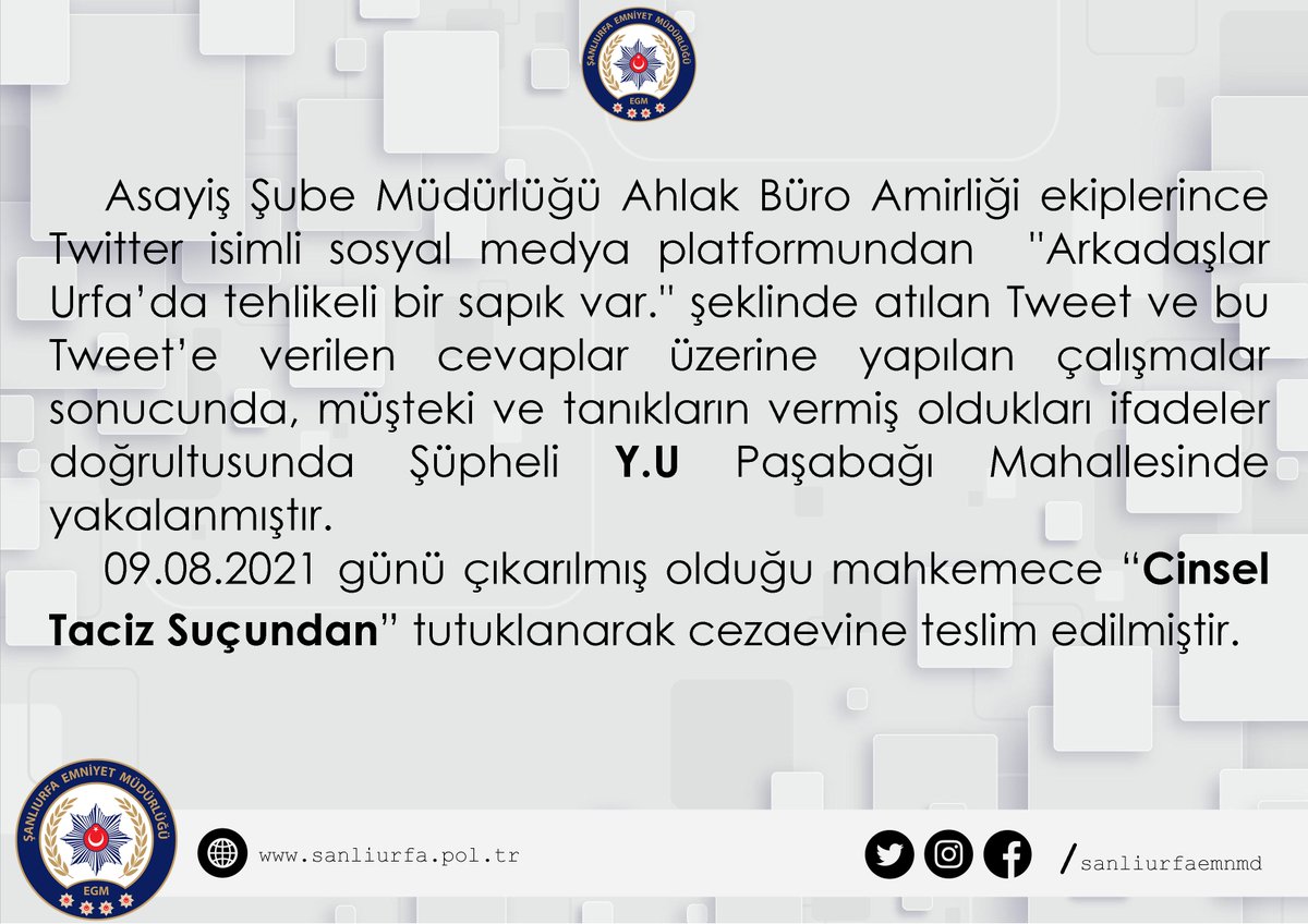 📢 09.08.2021 Tarihli Basın Duyurusu📢
👇