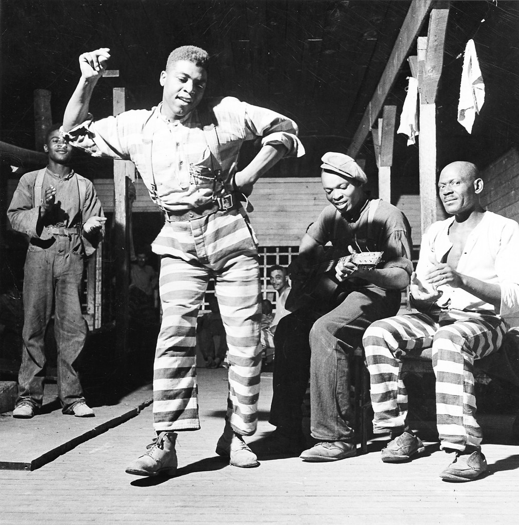 Aug 9th, 1934: Buddy Moss records "Misery Man Blues" in New York, NY. Tune in to Radio Bristol at noon to hear it! Pictured Buddy Moss performing at the Green Country Convict Camp 1941. 
.
.
.
#radiobristol #oldtimemusic #78rpm #rootsmusic #countrymusichistory #buddymoss