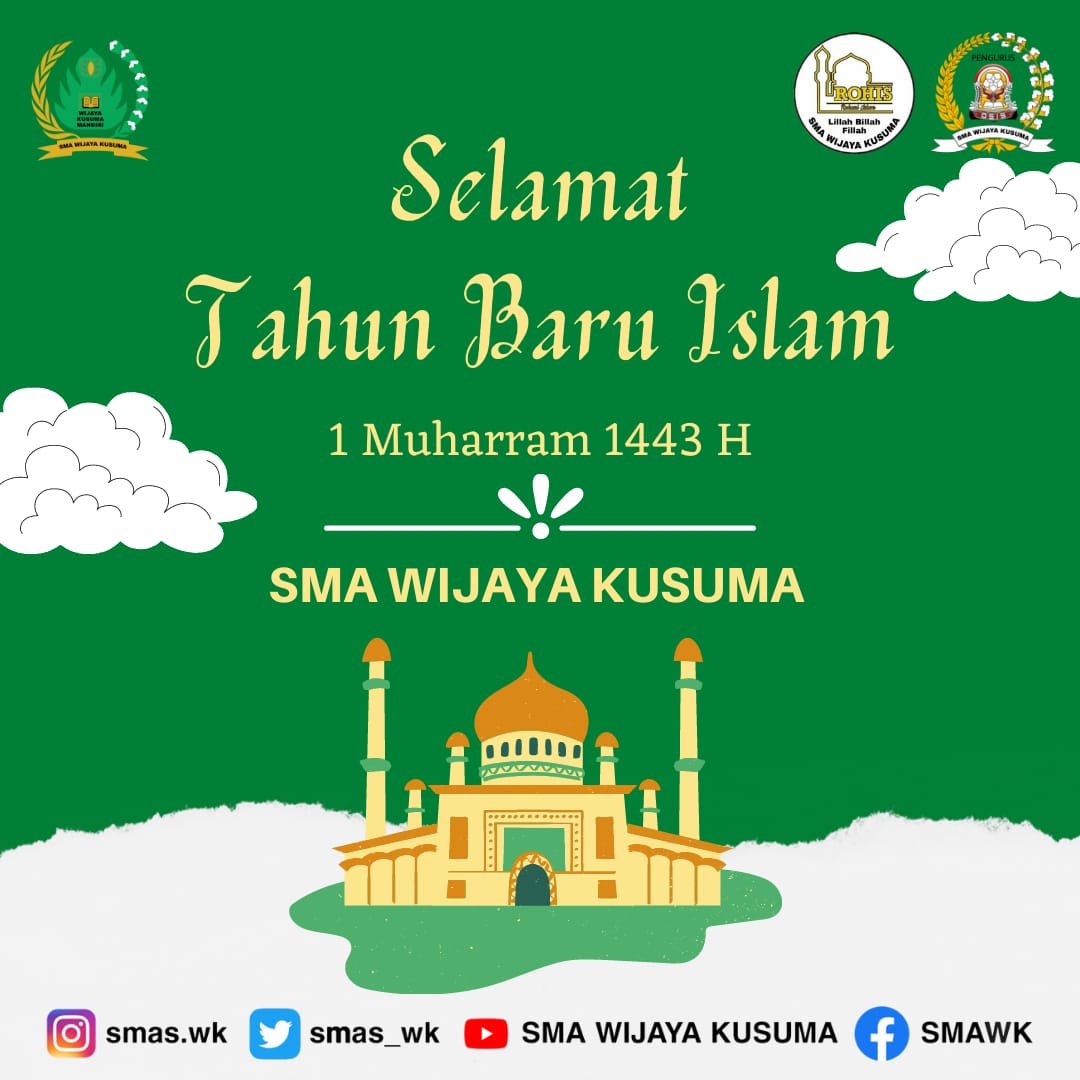 smas_wk's tweet photo. Hidup bukan hanya tentang siapa yang menjadi terbaik, tapi bagaimana kita bisa lebih istiqomah untuk selalu berbuat baik di sisa umur kita. Selamat menyambut Tahun Baru Islam atau Tahun Baru Hijriah 1442 H. https://t.co/7PC98ezgmp