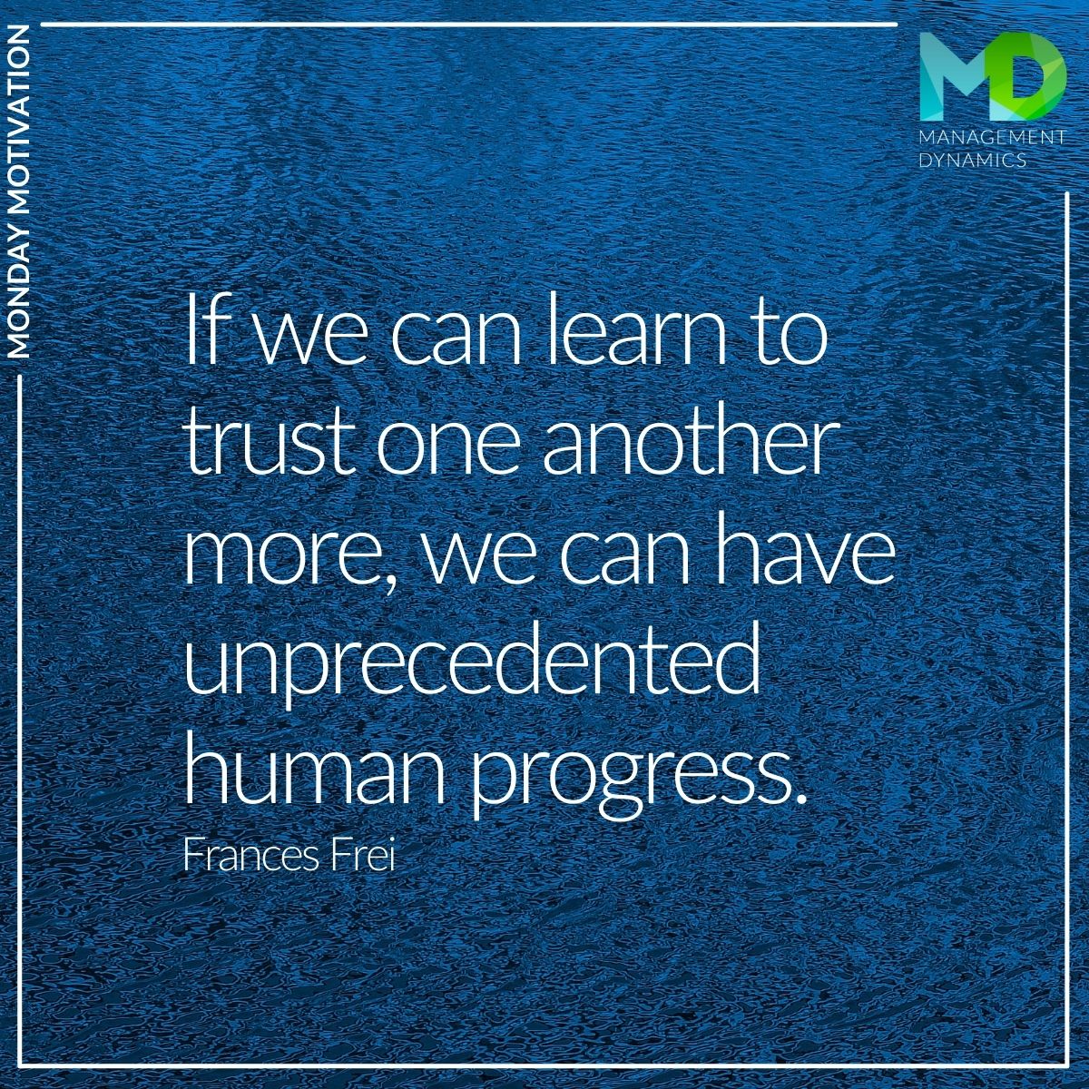 Mgt_Dynamics's tweet image. Trust is absolutely essential to high performing teams. It gives each member the confidence to take risks knowing they have strong psychological safety and their relationships are strong. 

#highperformingteam #trust #mondaymotivation #inspiringleadership #dynamicteams