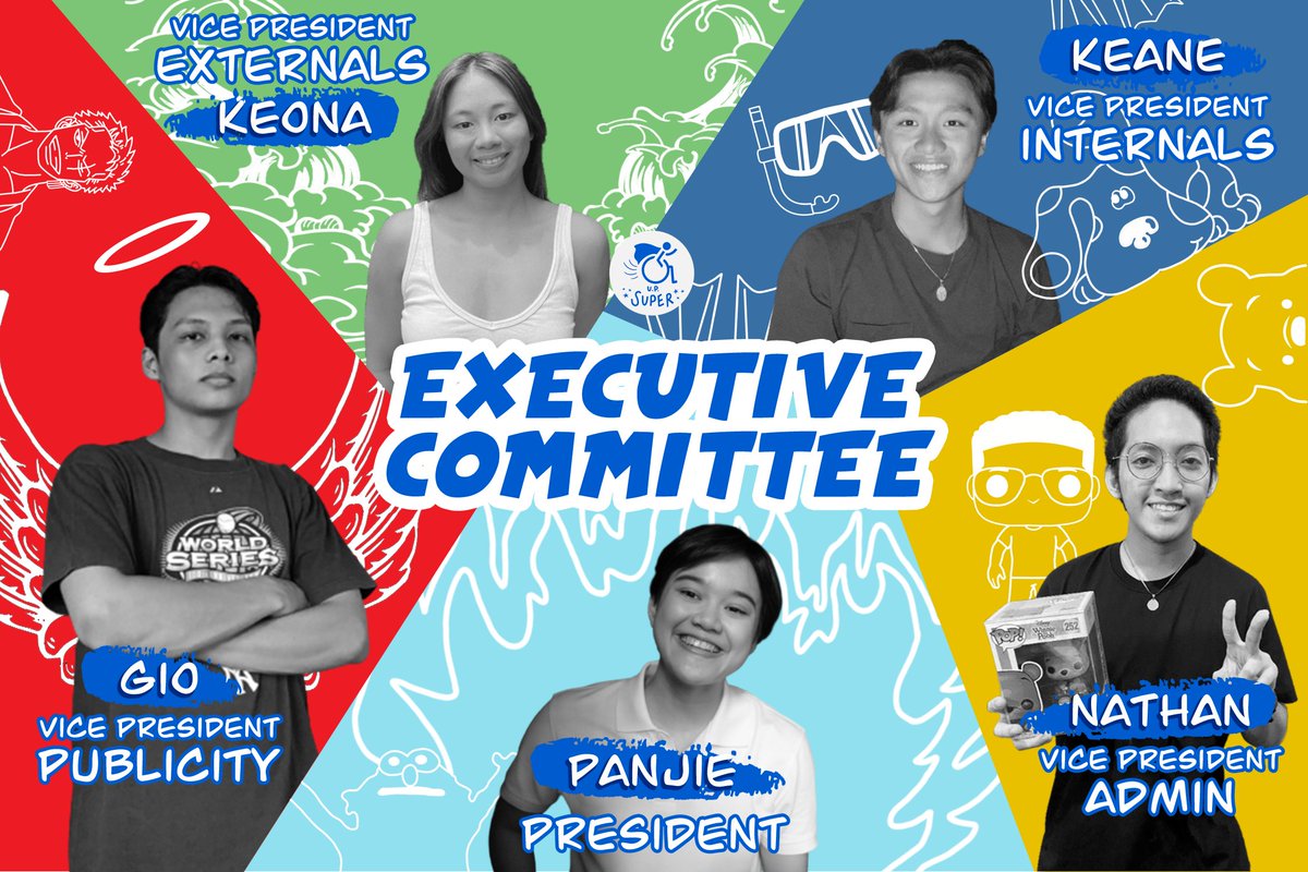 upsuper_'s tweet photo. ‼️NEWSFLASH‼️

Introducing the new lineup of hero-leaders that are ready to form a SUPERteam this upcoming academic year! https://t.co/gK9J9DXF41