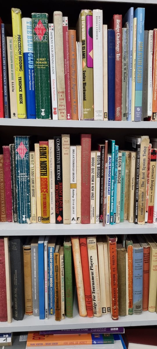 Happy #BookLoversDay to all the bookworms out there! Does anyone have any bridge books you would like to recommend? Could be a book of tips or even a fiction book with an iconic bridge scene in it! Share below! 📚