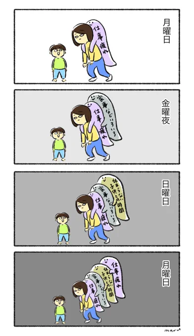 疲れが延々と溜まっていくだけなんですけどもー 