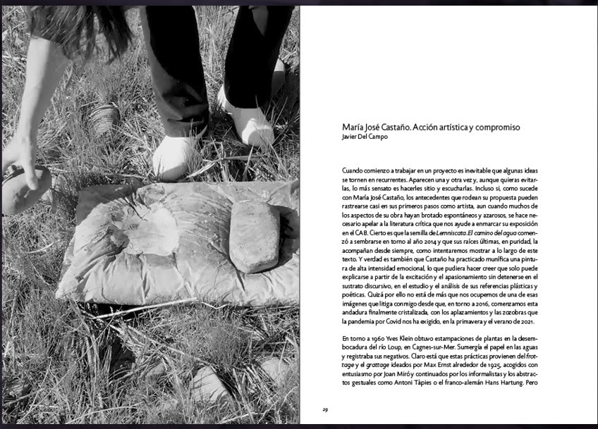 JavierDel_Campo's tweet photo. Siempre es una alegría recibir un nuevo libro.
El dedicado a #MJCastaño por su expo en @cabdeburgos con diseño de Tomás Sánchez @TomYamTwit es un delicado objeto que invita a ser visto una y otra vez https://t.co/ANQQJLXpGB