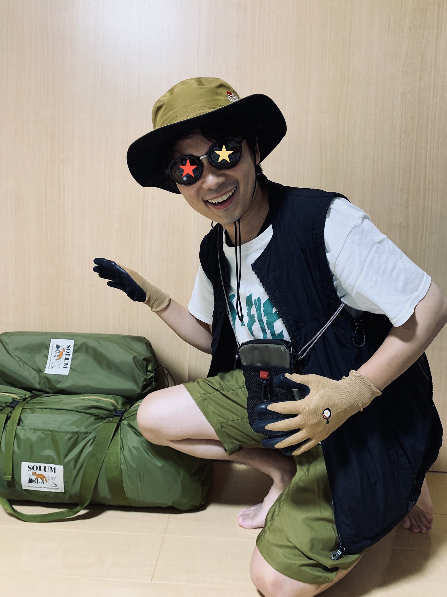 2023公式店舗 Jins×スノーピーク サコッシュ・メガネ拭き メンズ 2023公式店舗 Jins×スノーピーク サコッシュ・メガネ拭き メンズ