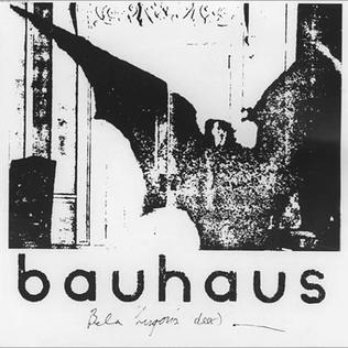 Oh my goth.  How is this possible:  Bela Lugosi's Dead by Bauhaus was released 42 years ago today #80sgoth, #bauhausband, #petermurphy. 🖤💖✨