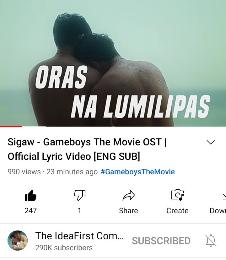 I hate you talaga tita Susan. Always ka na lang maka dis-like! 

GAMEBOYSTHEMOVIE SIGAW