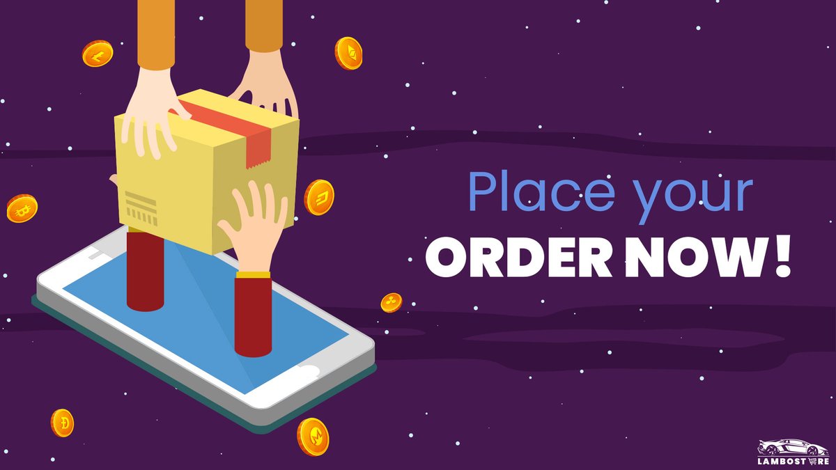 TheLamboStore's tweet photo. Follow our step by step process to buy from #Amazon with #crypto:
Find the item you wish to order.
Create an order using it's URL link and your address.
Pay on the blockchain.

And you’re done! It’s that easy with LamboStore.✅✅
Place your order now:
https://t.co/hncKVdEPcg https://t.co/WDu5XLGEFv