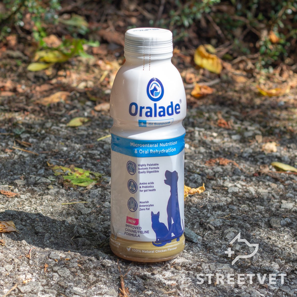 Oralade is great for encouraging your pet to stay hydrated, especially in the summer.

Massive thanks to Macahl Animal Health for supporting StreetVet by supplying <a href="/OraladeHydrate/">Anthony Mackle</a> to our teams 🐾

Check out the ways to keep your dog cool in summer, at streetvet.co.uk/cooldogs