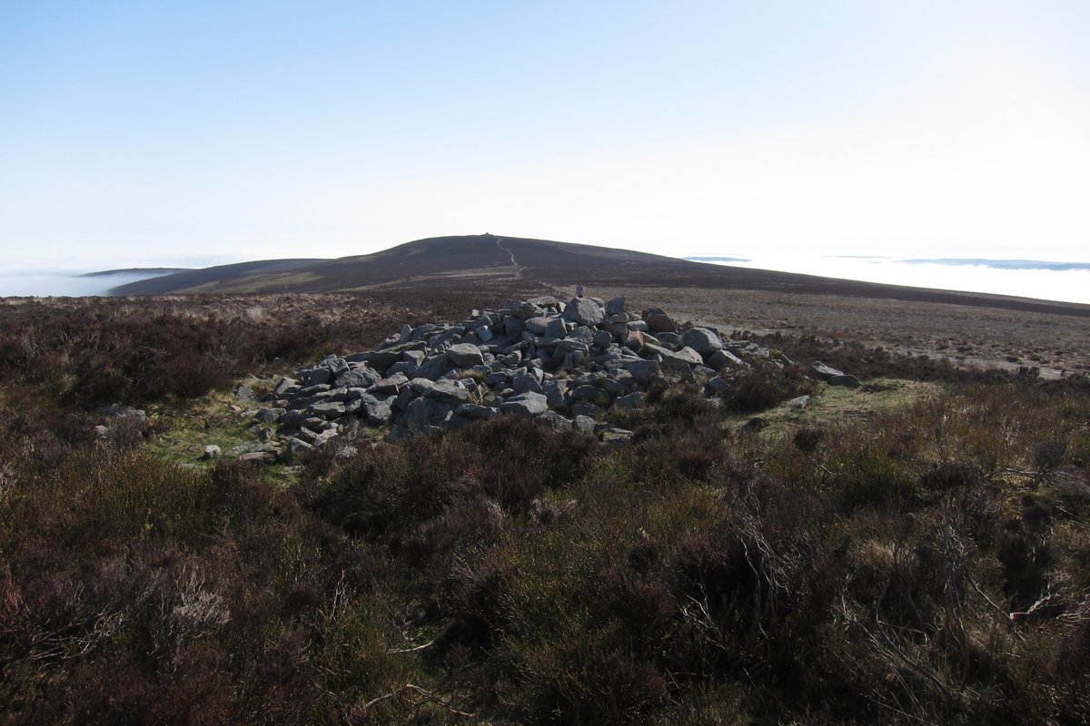 Little Rowbarrow is a well defined Bronze Age burial cairn west of Dunkery Beacon. It measures 19m in diameter and up to 1.4m high. It is part of the Rowbarrow group of Bronze Age barrows and cairns within the National Trust’s Holnicote Estate <a href="/NatTrustArch/">National Trust Archaeology</a> #Exmoor #Archaeology