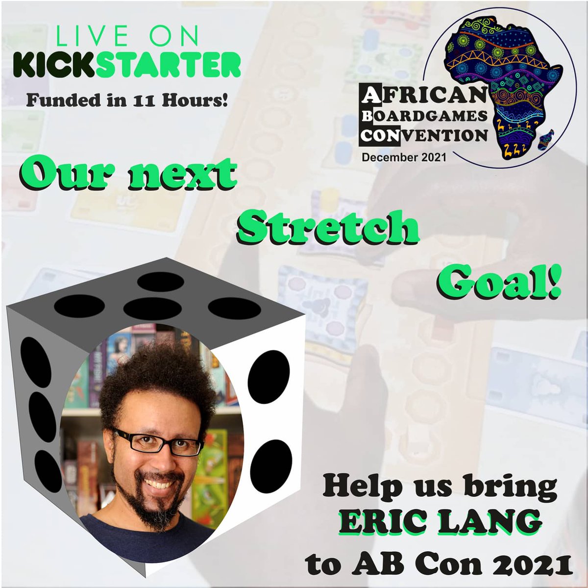 Less than 24 hours to go 🥳

Thank you so much for such an amazing campaign🙏🏽

We have one more stretch goal - to bring game designer <a href="/eric_lang/">Eric Lang (@ericlang .bsky.social)</a>   to #ABCon2021 and at 22,700$ this will happen.

Please help us spread the word 😊.

kickstarter.com/projects/cowri…

#ABCon #ABConKids