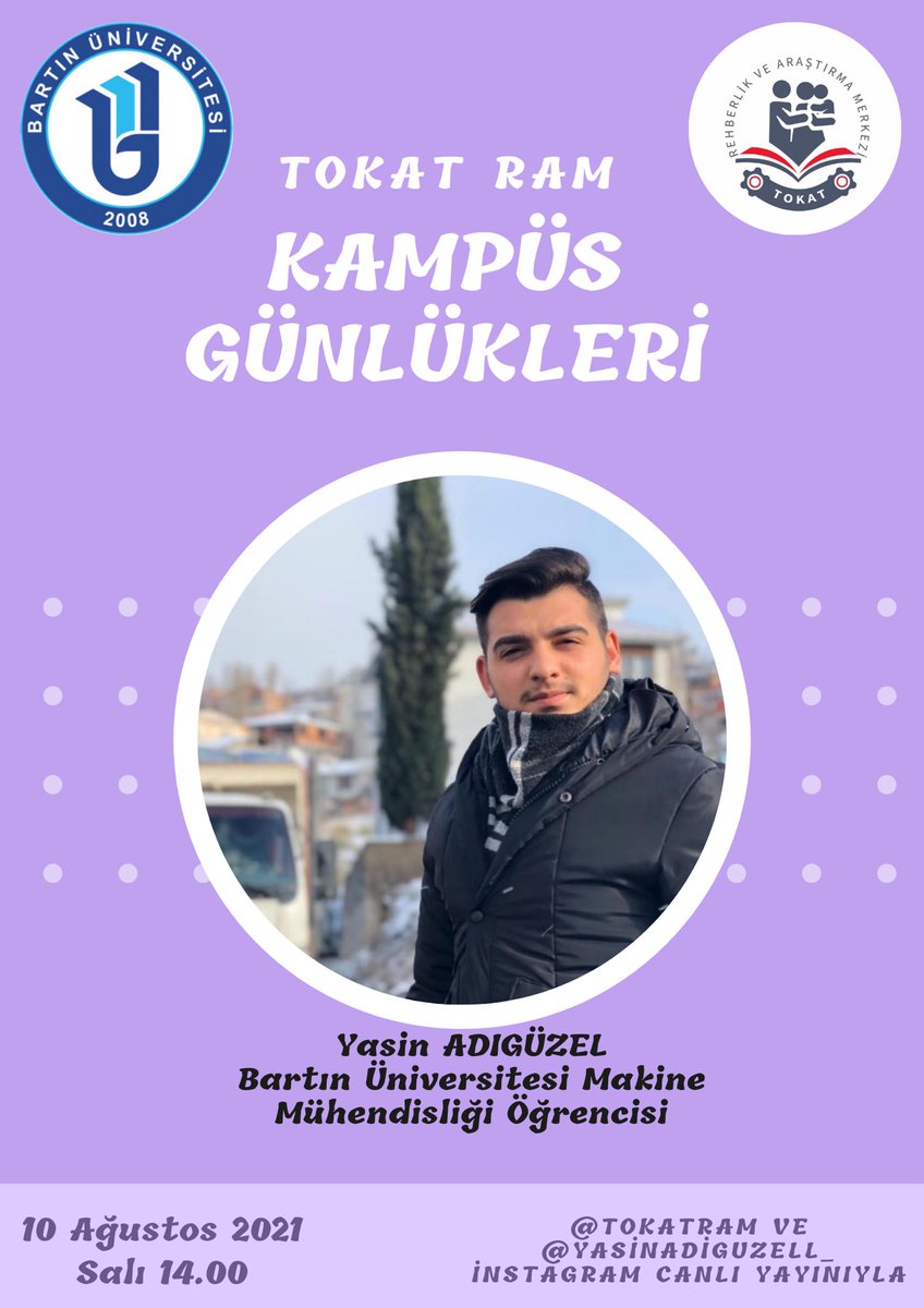GÜNDEM TERCİH VE GÜNDEM KARİYER 🎯

Üniversite tercih sürecinde tercih danışmanı rehber öğretmenlerimizin bilgilendirmeleri ve öğrenci arkadaşlarımızın öğrenci gözüyle bölümler ve üniversite yaşamına dair paylaşımları için canlı yayın programlarımız…
<a href="/Murat4Kucukali/">Murat Küçükali</a> <a href="/ailhan6001/">Abdurrahman ilhan</a>