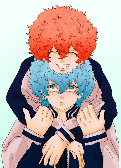 わたしも
ハグの日便乗🐼❤️

((Reprinting is prohibited)) 