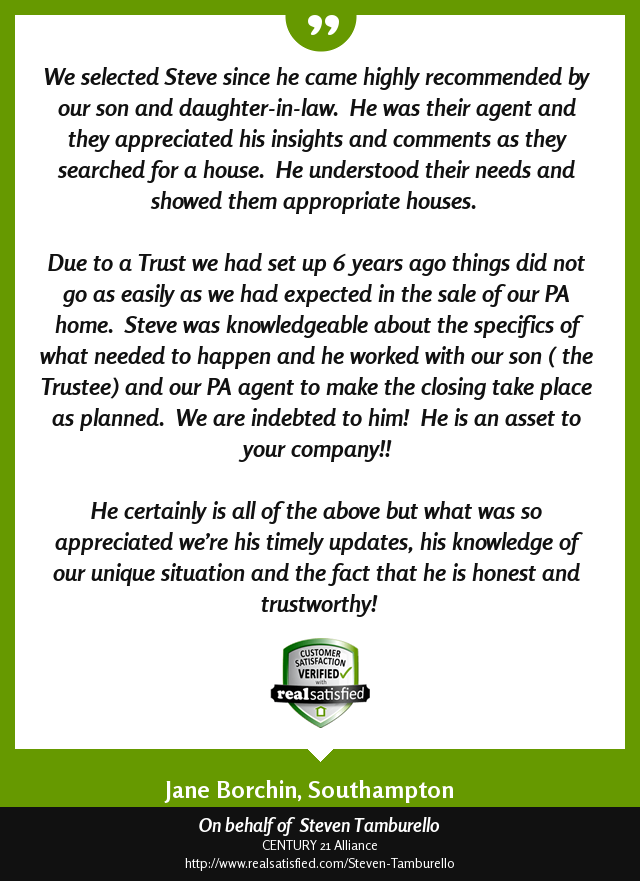 STPropertyShop's tweet photo. I’m truly honored to have helped this client.  https://t.co/JS6gFukFoR via @realsatisfied https://t.co/PHYvpUol1F