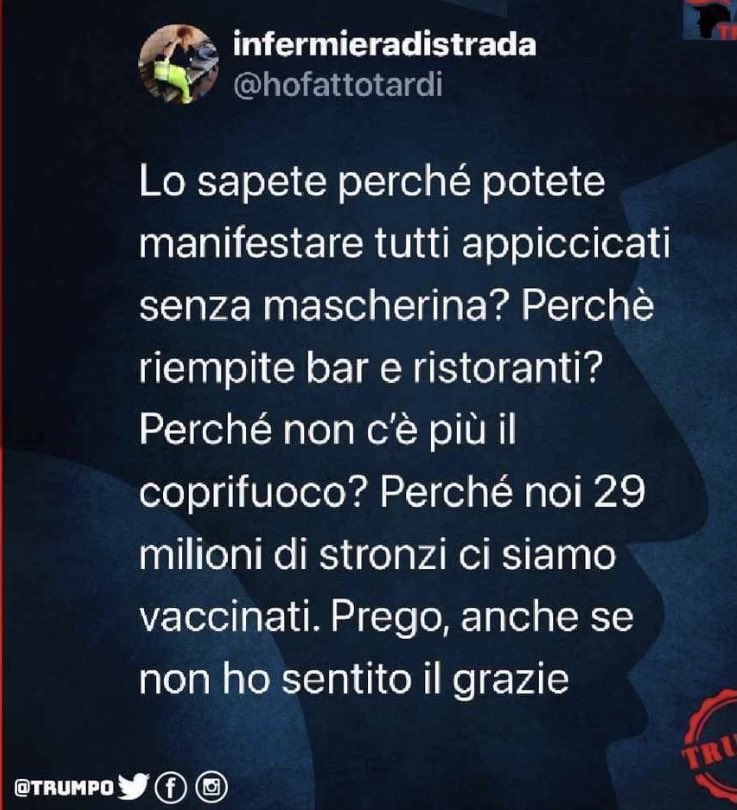 barbarab1974's tweet photo. Brava tornatene sulla strada https://t.co/BnjKanuK7K