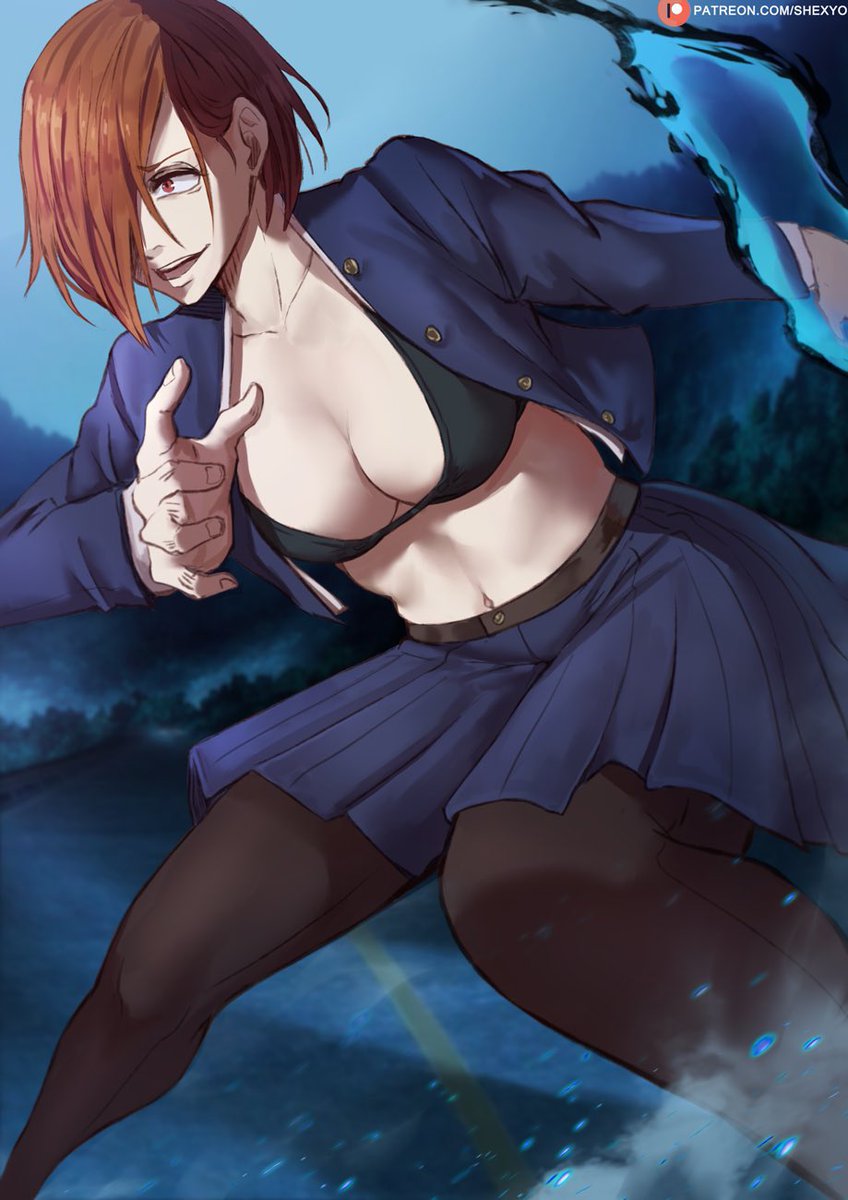 StrawDollTeq's tweet photo. “Ehhh? You think you can actually beat me? Don’t worry, I’ll send you to hell as easily as I killed the last curse..” https://t.co/9ZB3pzGu4a