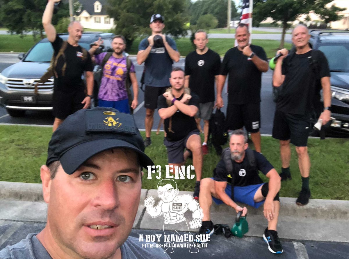 41 PAX set their alarms:

8 @ #breakdown 
19 @ #mash with #stormtroopers 
5 @ #thecollardpatch
9 @ #aboynamedsue

#f3counts