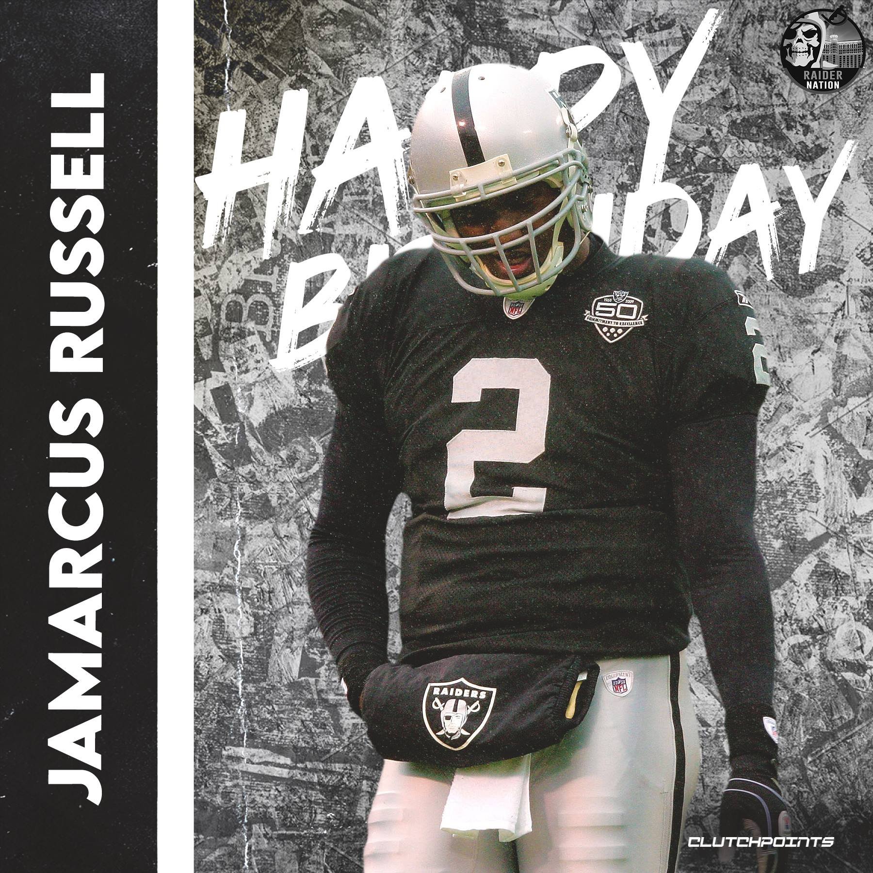Raiders Nation, join us in wishing JaMarcus Russell a happy 36th birthday! 